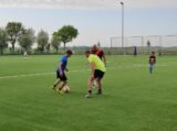 Laatste training S.K.N.W.K. JO9-1 van seizoen 2022-2023 (partijtje tegen de ouders) (88/178)